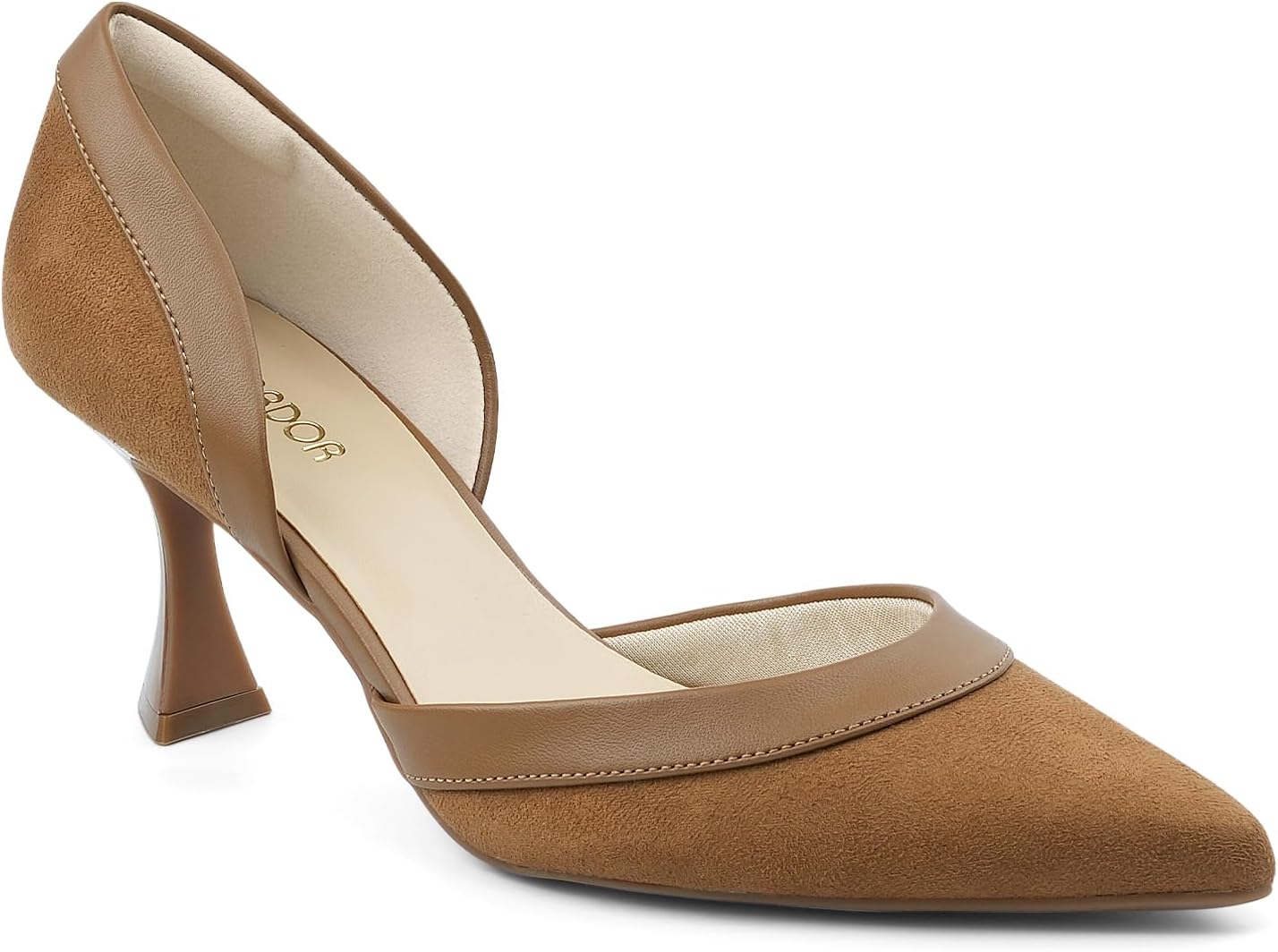 JENN ARDOR Women's Pumps Low Heels for Comfort and Style