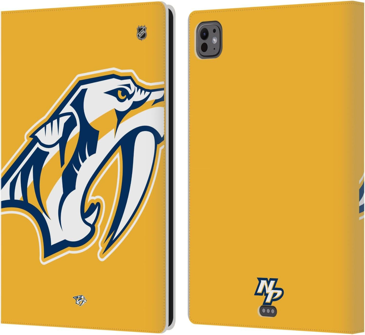 NHL Oversized Nashville Predators Leather Wallet Case for iPad Pro