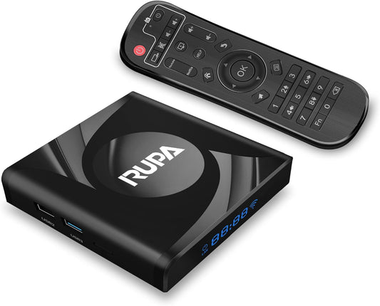 RUPA Android TV Box 8K Streaming Power