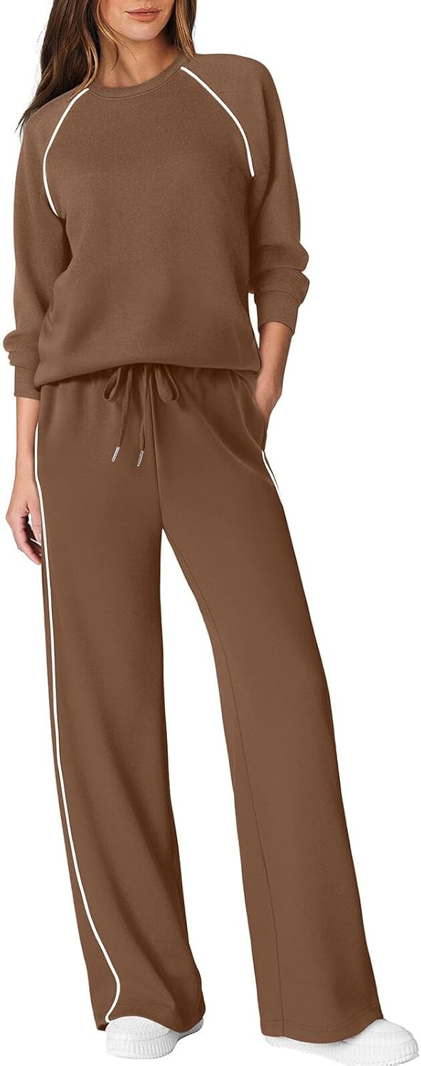 Sampeel Women 2 Piece Lounge Set for Trendy Fall Outfits