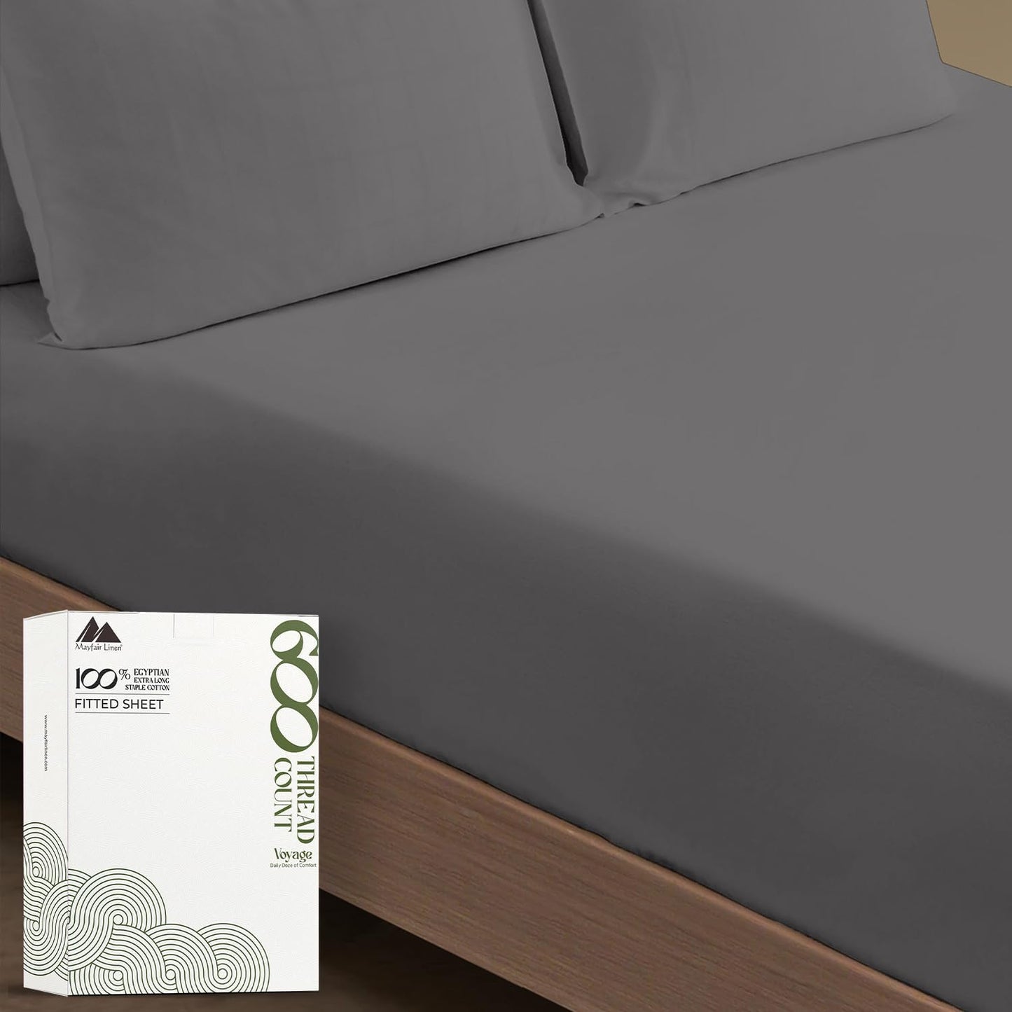 California King Fitted Sheet by Mayfair Linen - Soft & Durable