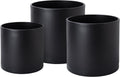 D'vine Dev 10 in 12 in 14 in Set of 3 Planter Pots - Sturdy Minimalist