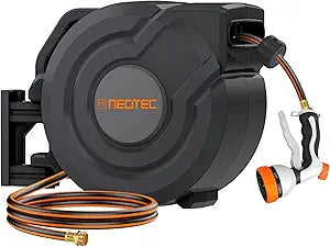 Retractable Hose Reel for Easy Watering - 100 ft Capacity