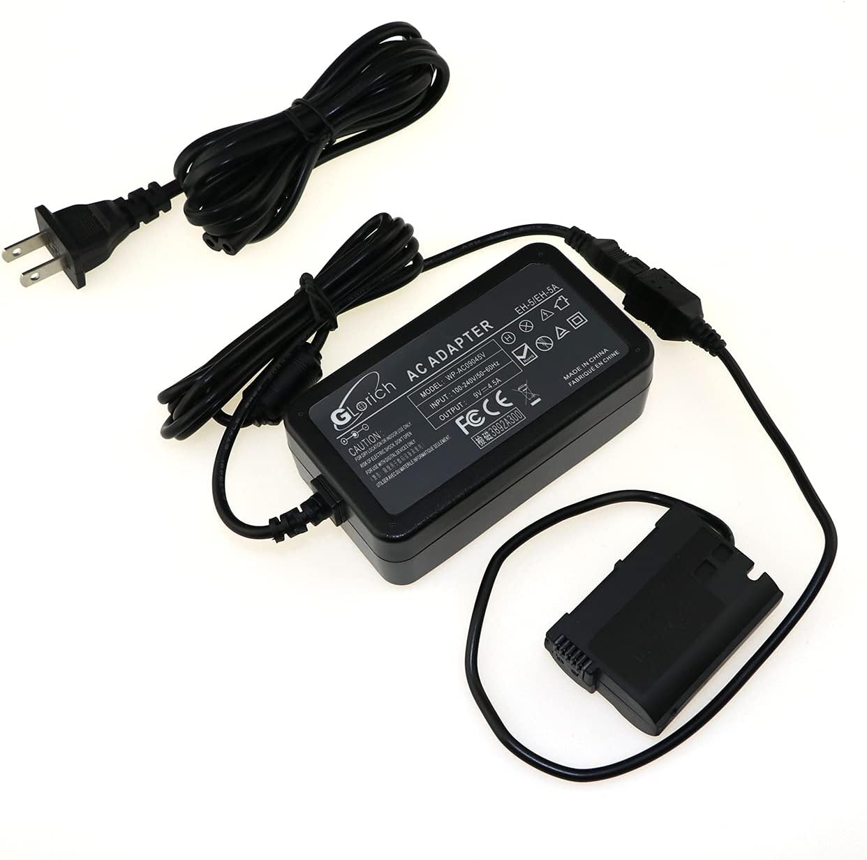 Glorich EP-5B DC Coupler for Nikon Cameras - Reliable Power Supply