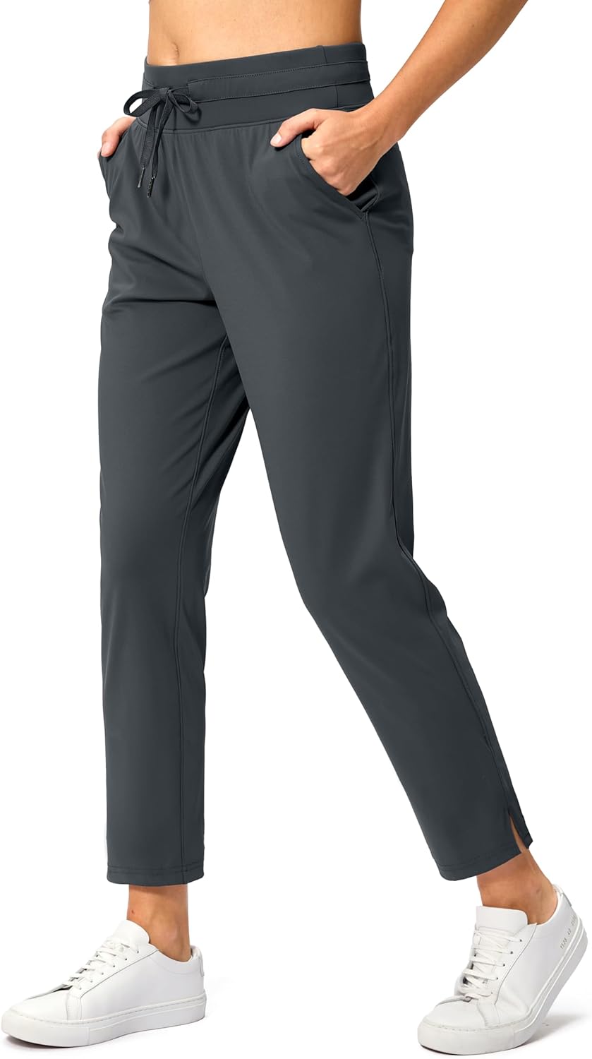 Soothfeel Women's 7/8 Stretch High Waisted Pants for Active Life