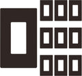 Enerlites Screwless Decorator Wall Plate 1-Gang Medium - Child Safe