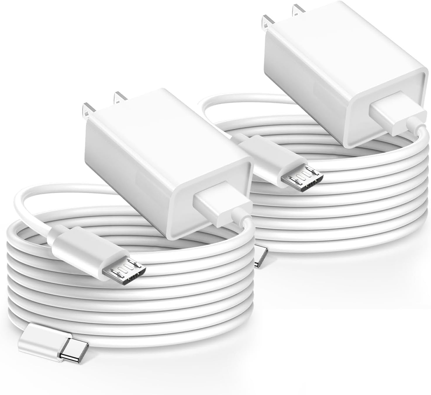 Long Micro USB Cables - Fast Charging for Multiple Devices