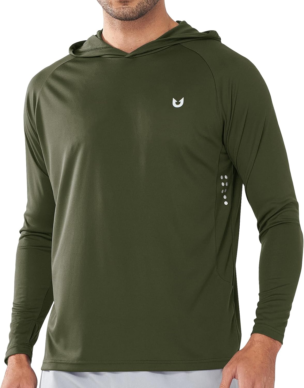 NORTHYARD Men's Sun-Protective Hoodie UPF 50+ Tee