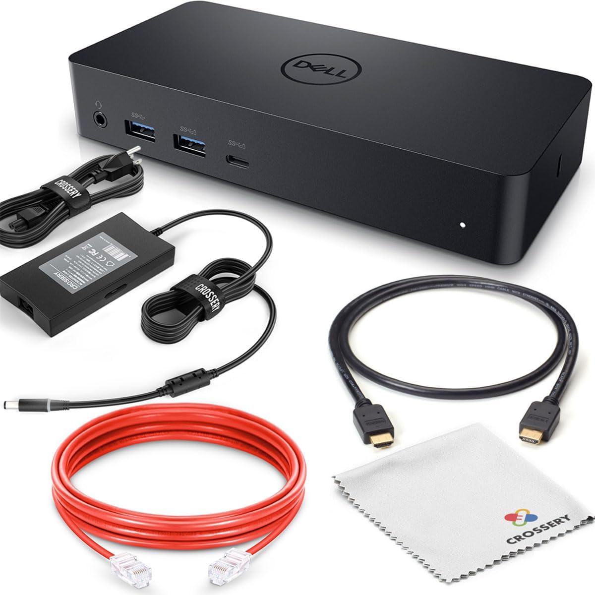 Dell D6000 Dock Bundle: Dual Monitor Support