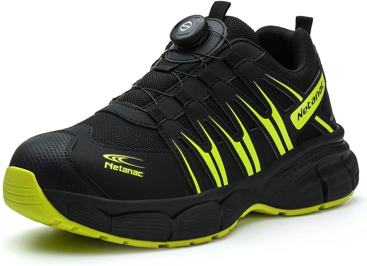 Steel Toe Shoes for Men Women - Comfortable Safety Sneakers