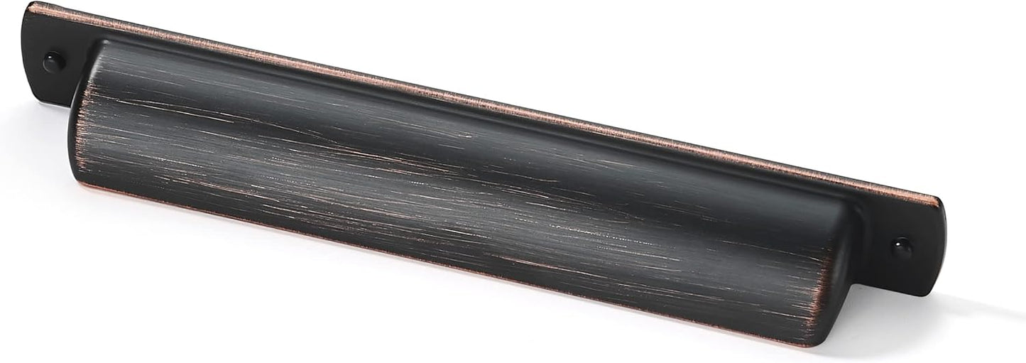 Khtumeware 10 Pack 5 in Drawer Pulls Oil Rubbed Bronze Handles