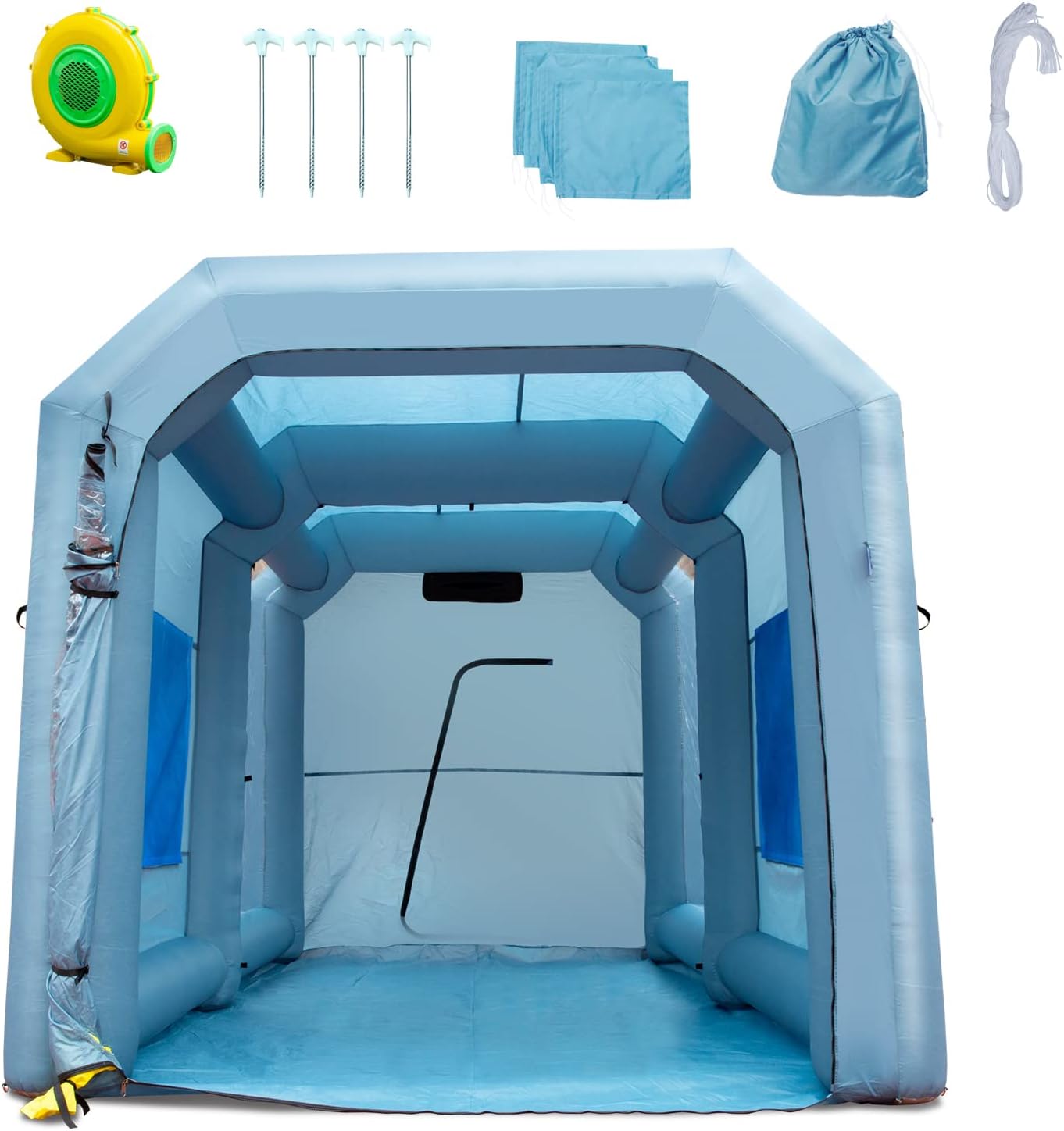 VEVOR Inflatable Paint Booth w/ Air Filter System