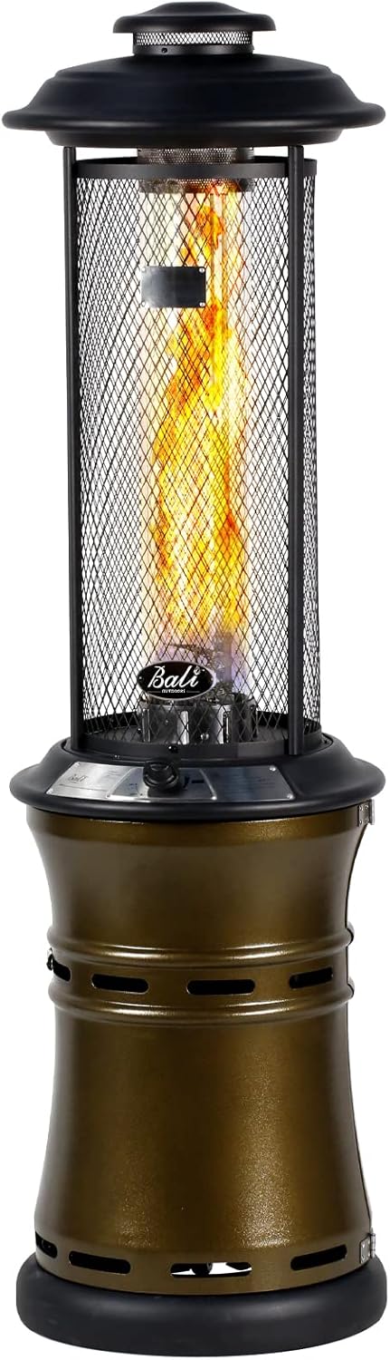 BALI OUTDOORS Propane Patio Heater: Commercial Grade Warmth