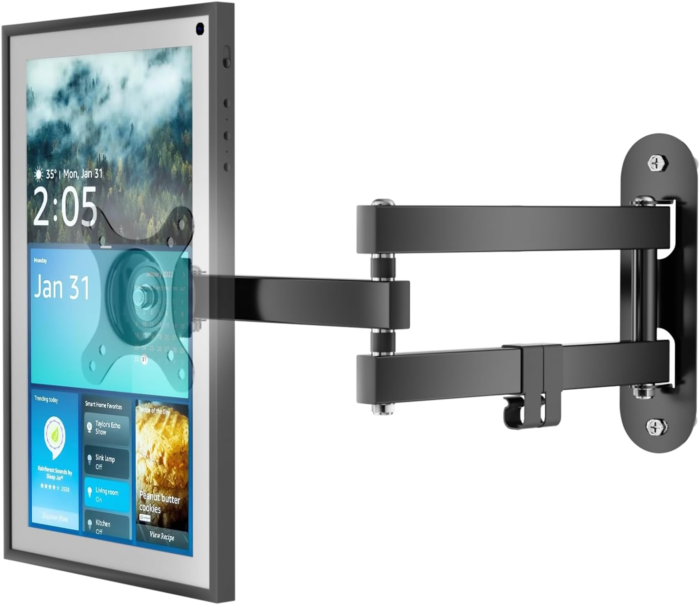 Wall Mount for Echo Show 15-15.6in Devices - Easy Installation