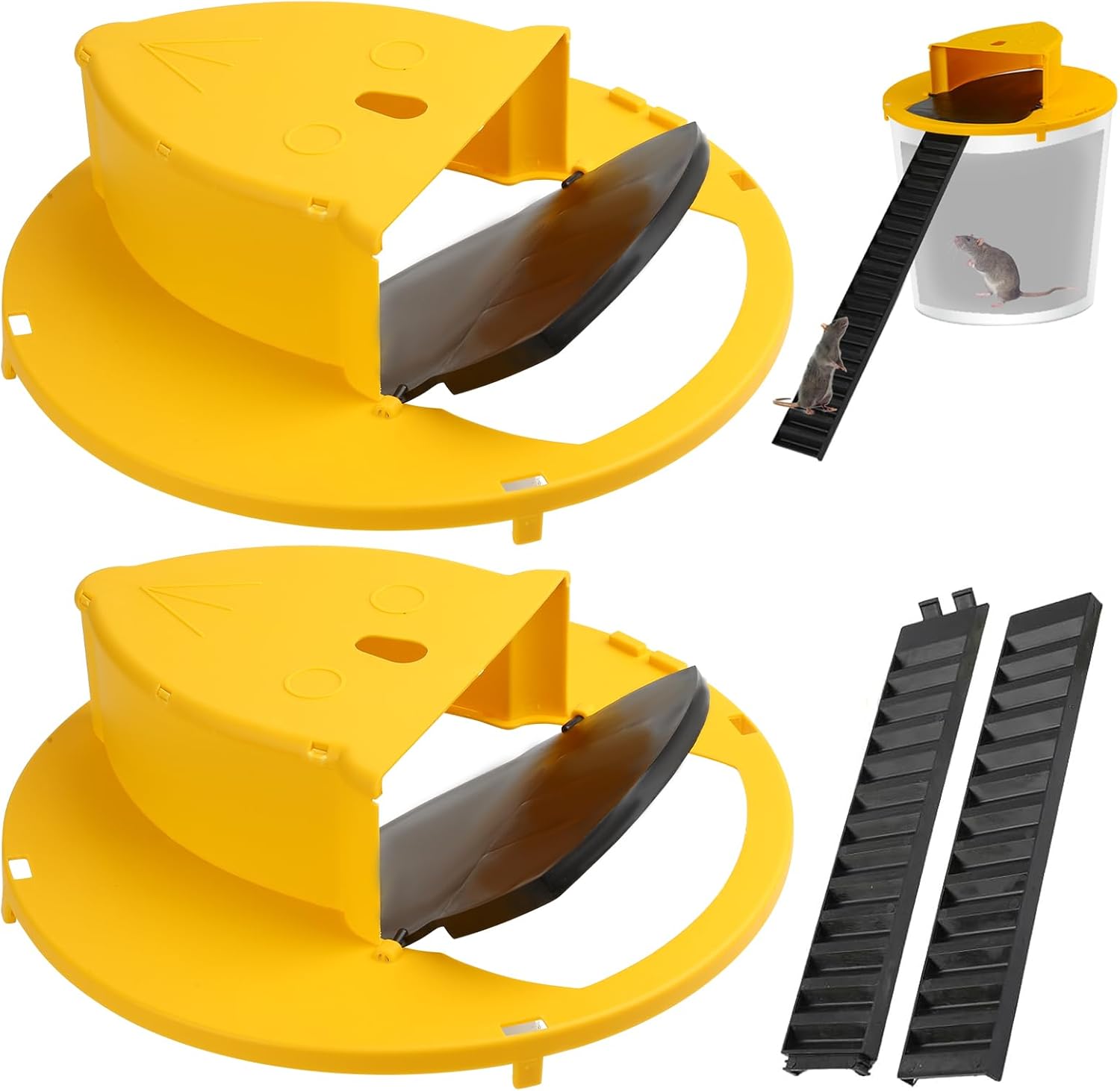 Auto Reset Multi-Catch Mouse Trap ~ Indoor/Outdoor