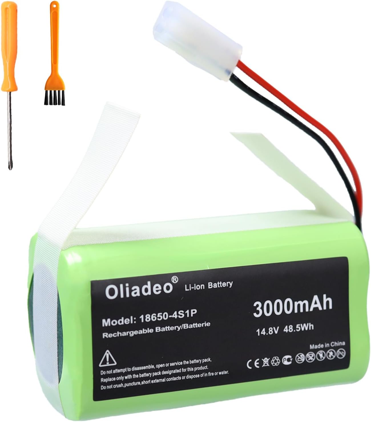 Long Lasting 14.8v Li-ion Battery for Bobsweep Robots