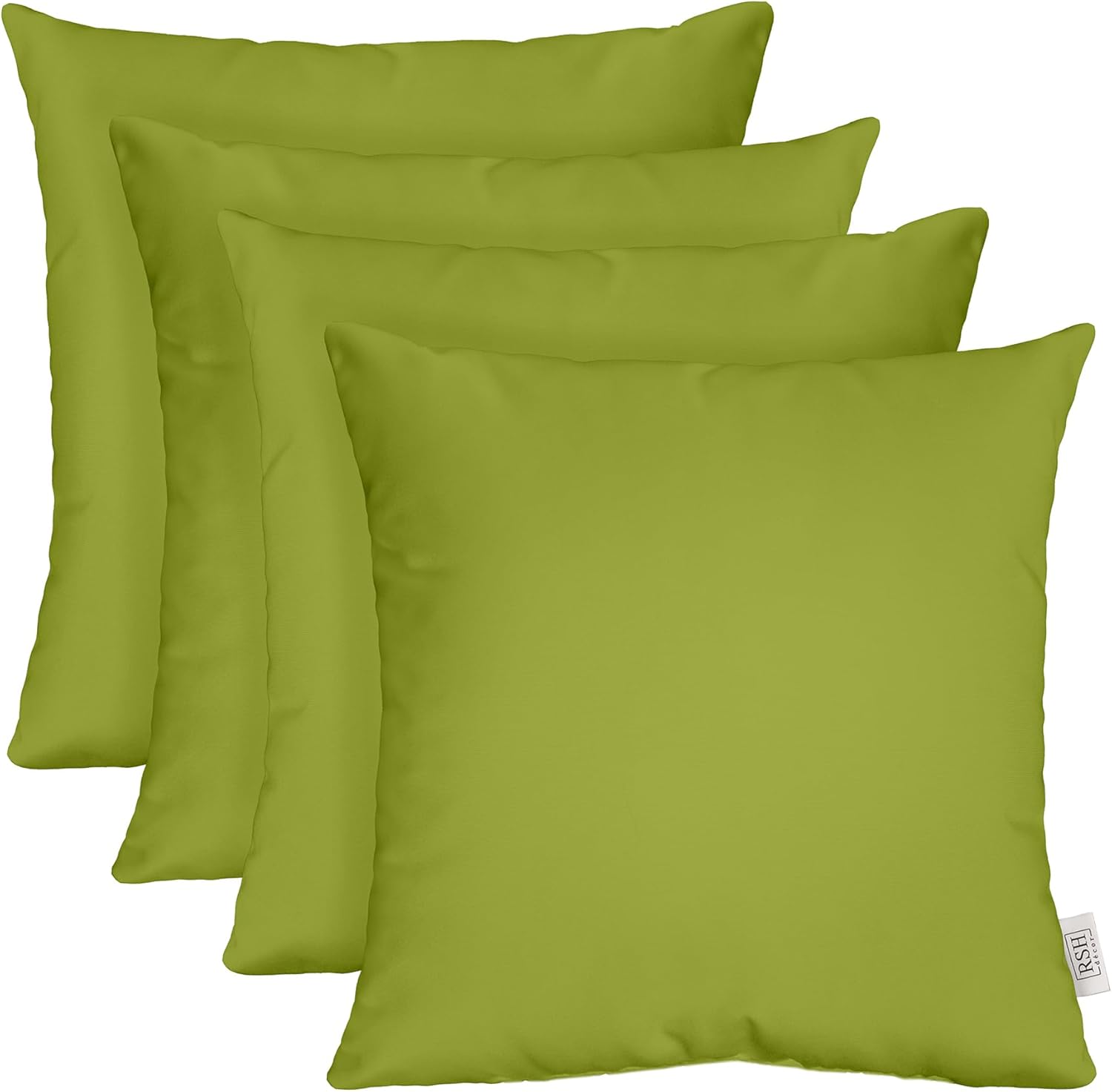RSH DECOR Sunbrella Square Throw Pillows Set of 4 24in