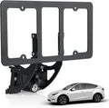No Drill Front License Plate Holder for Tesla Model 3 & Model Y - Safe