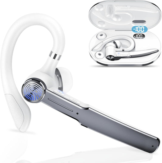 110H Talking Time Bluetooth Earpiece - Crystal Clear Calls!