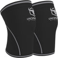 Iron Bull Strength 7mm Knee Sleeves (Pair) - Stable Compression Braces