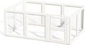 Clear Acrylic Dog Playpen Indoor 30.3 in - Transparent, Easy