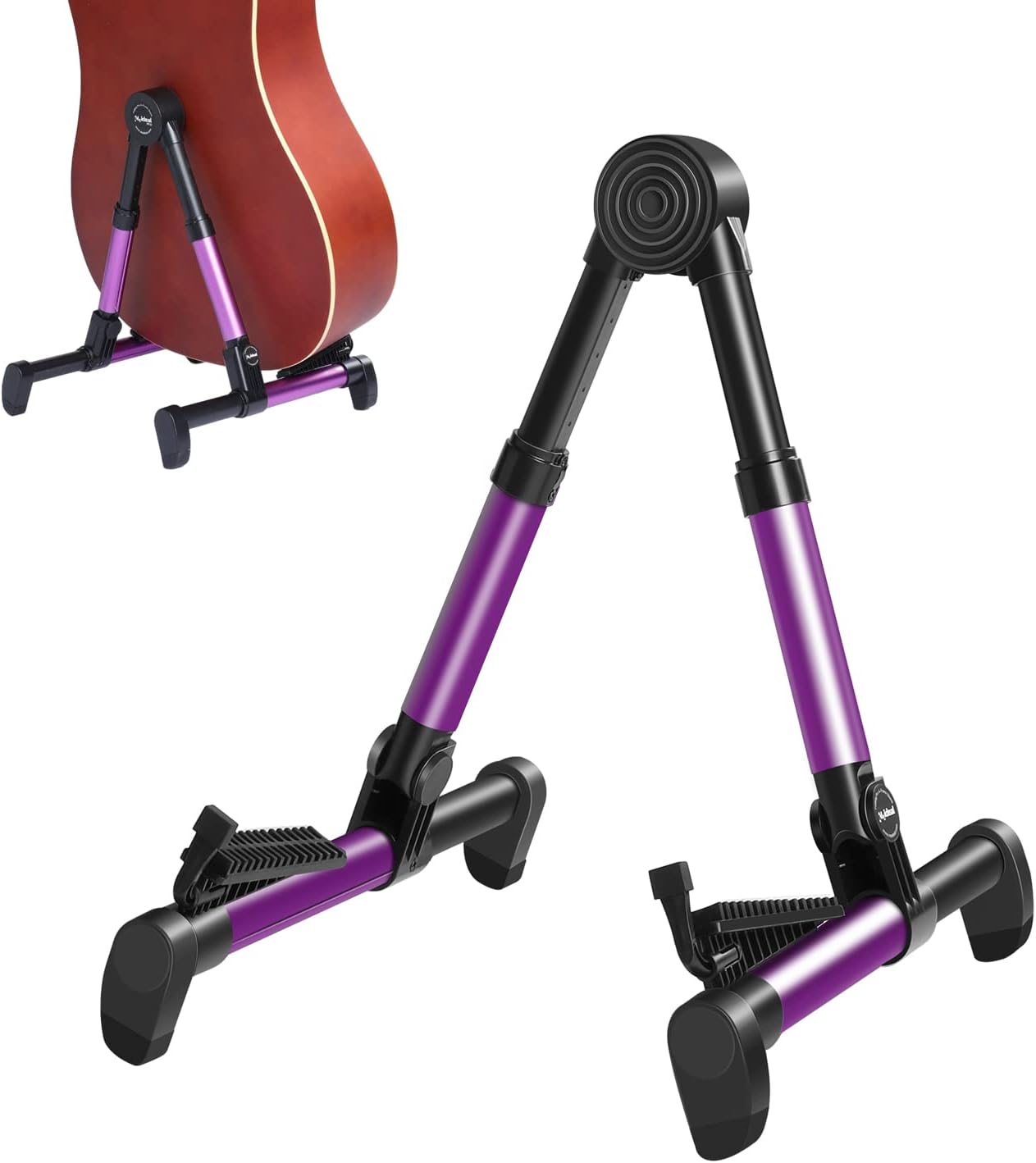 Portable Purple Guitar Stand by Saker - Ultimate Convenience!