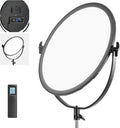 Neewer LED Bi-Color Round Flapjack Light 21in - Slim Portrait Light