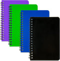 Spiral Notebook 4Pack Pocket Notebook 4.2ft x 6.1ft - Compact Note Set