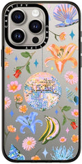Compact iPhone 15 Pro Max Case - Disco Magic Clear Black - Slim