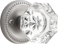 Satin Nickel Door Knobs Crystal Door Knob Brushed Nickel Passage