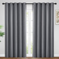 Blackout Curtains Room Darkening Thermal Insulated Panels - 62Wx84L