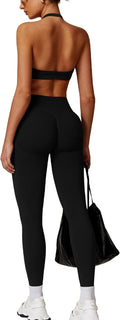ABOCIW Seamless Workout Sets for Women - Scrunch Butt Lifting Gym Set