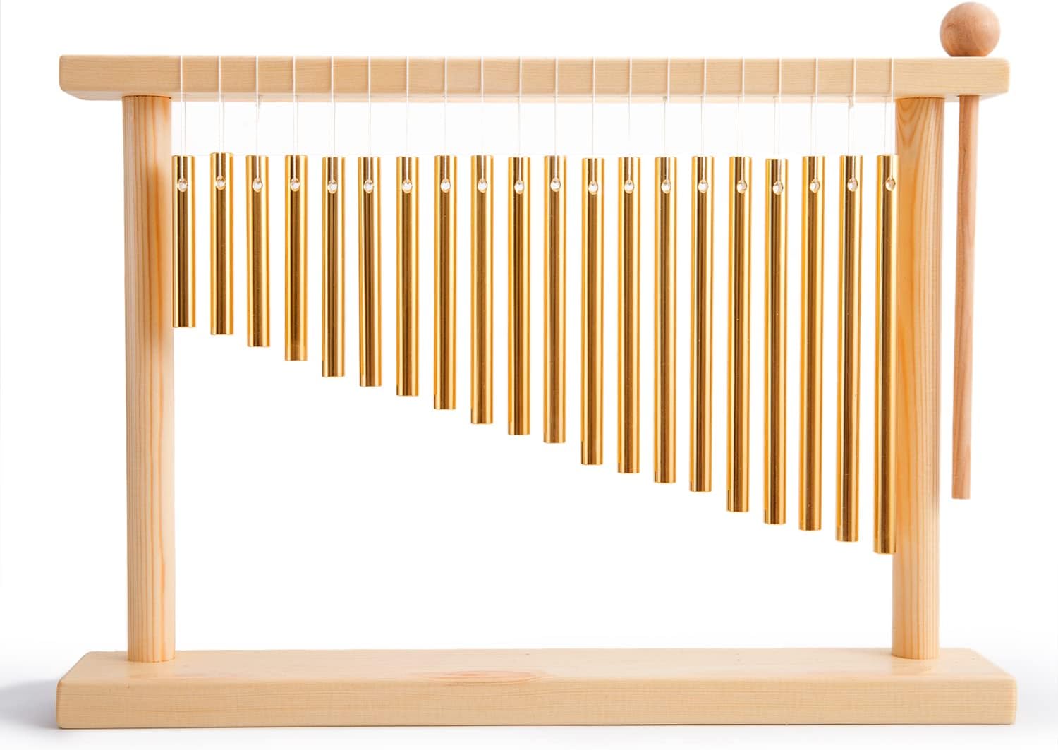 20 Note Chime Table Top Bar Chime for Relaxation and Decor