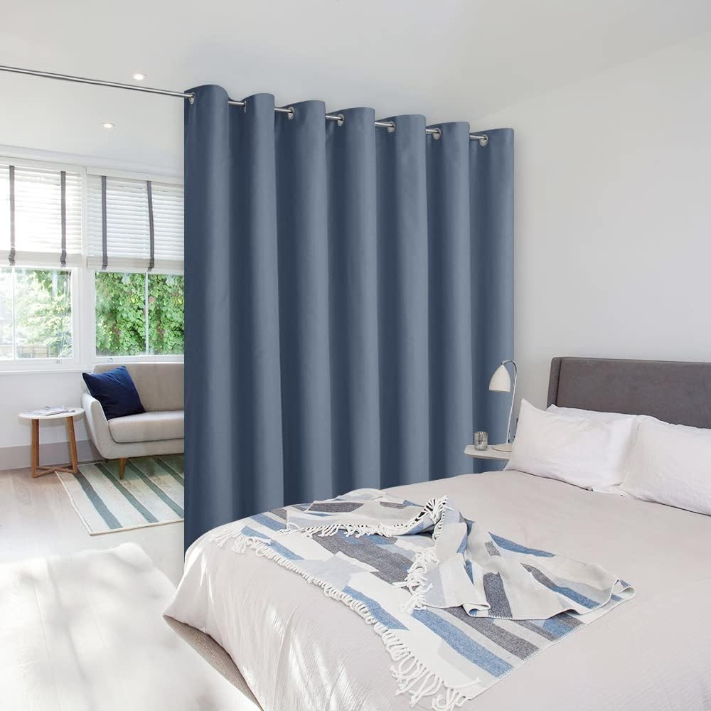 NICETOWN Insulating Thermal Blackout Curtains for Sliding Doors