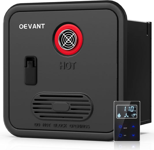 RV Tankless Water Heater with Remote Controller for Instant Hot Water