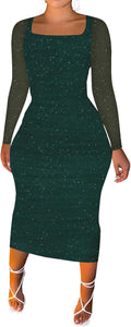 Women Sexy Two Piece Skirt Outfits for Club Party Dress