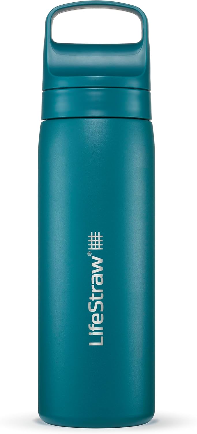 LifeStraw Go Series Insulated Stainless Steel Water Filter Bottle