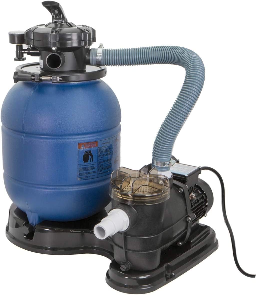 XtremepowerUS 13in Sand Filter Pump for Above Ground Pools