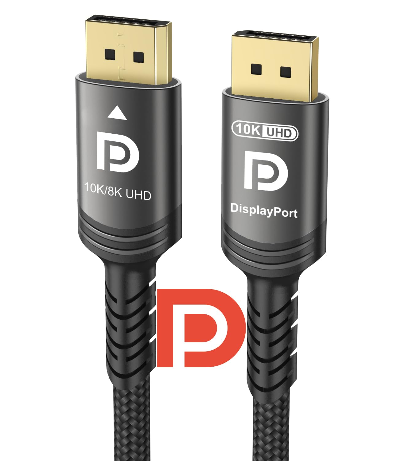 10K 8K DisplayPort 2.1 Cable for High-Quality Gaming Experience