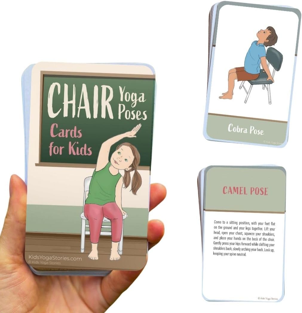 Kids Yoga Poses Cards: Fun Classroom Brain Breaks!