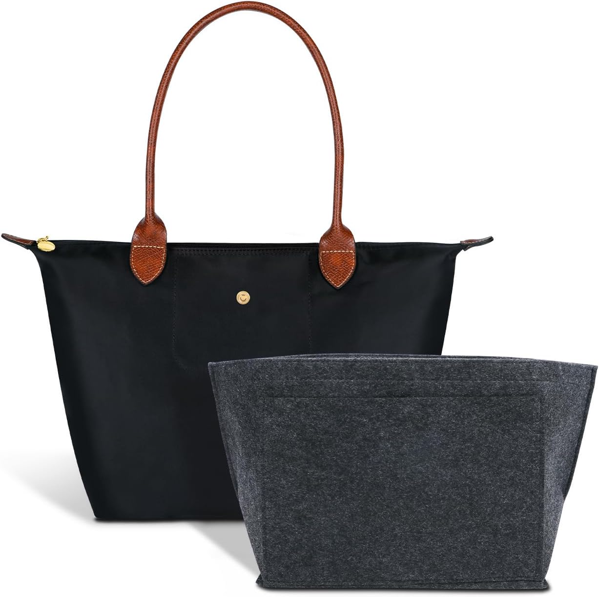 Work Tote Bag For Women: Foldable Design for 13-15 in Laptop