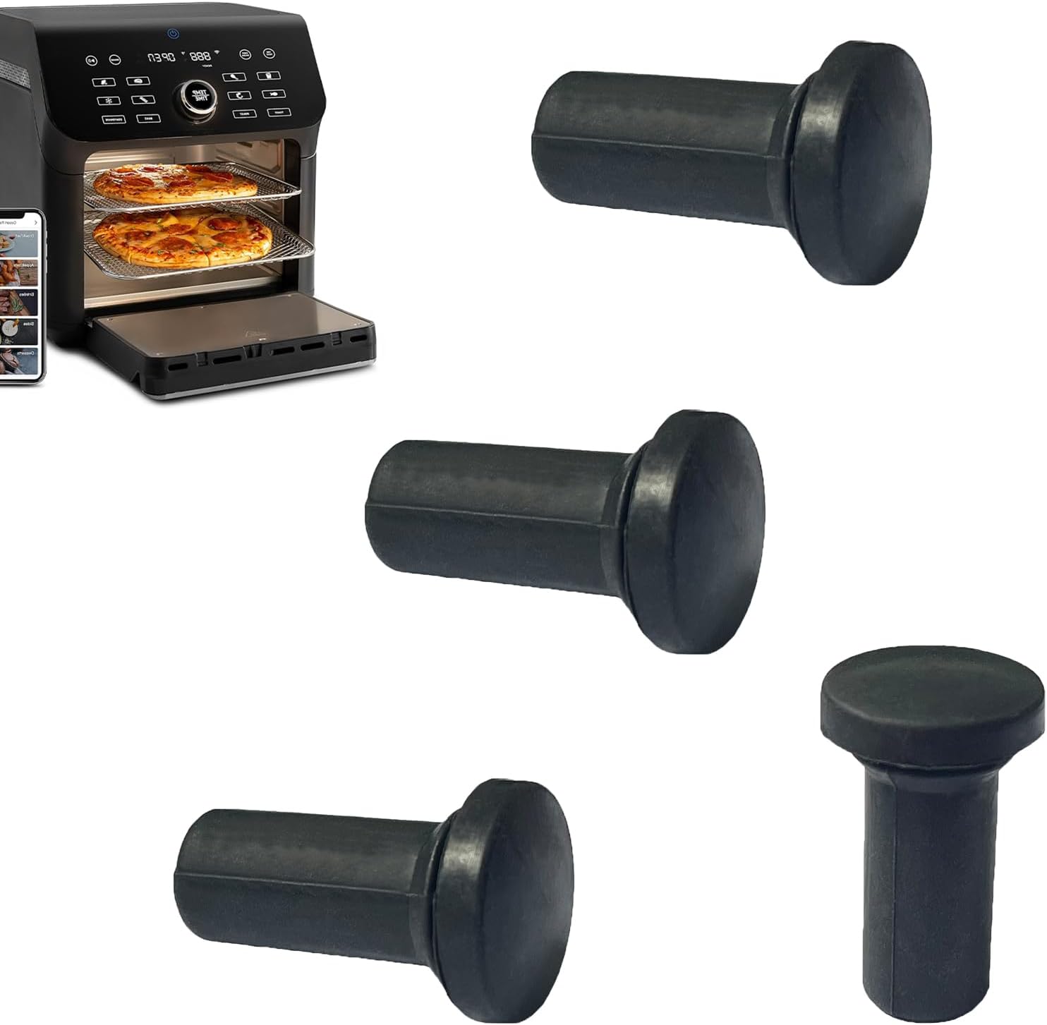 Silicone Rubber Feet for COSORI 10QT Air Fryer