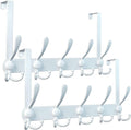 Encozy Over The Door Hooks Coat Rack for Hanging Clothes - Heavy Duty