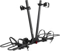 Young Hitch Mounted 2-Bike Rack for Standard and Fat Tire Bikes