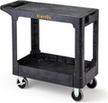 ELAFROS Heavy Duty Utility Cart Flat Top 37 x 18.8 in - Sturdy 550 lb