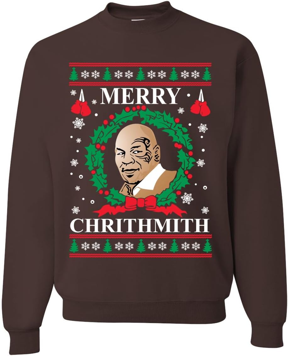 Wild Bobby Merry Chrithmith Ugly Christmas Sweater for Everyone