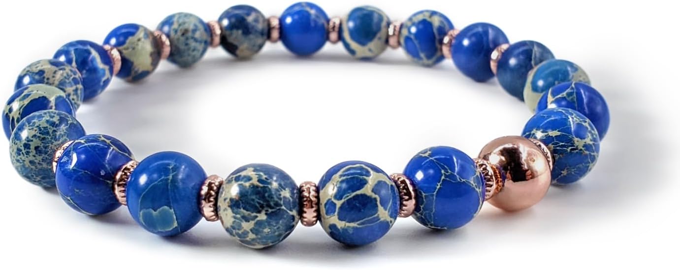 Anxiety Relief Bracelet - Handmade Hypo-Allergenic Gemstone Jewelry