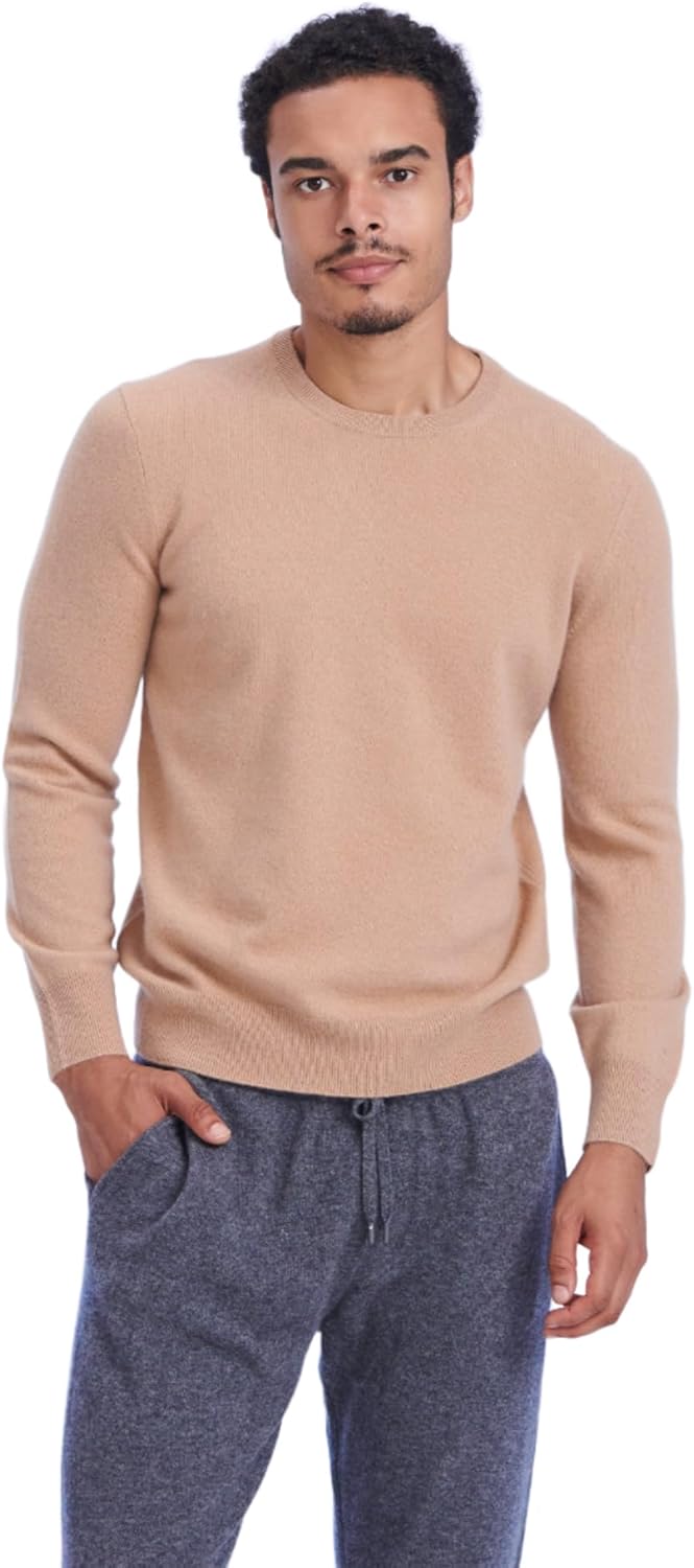 Men's Original Cashmere Crewneck Sweater - Classic Wardrobe Staple