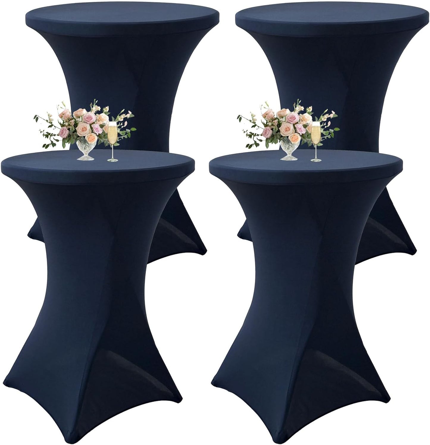 Fitted Stretch Cocktail Table Cover for 32in Round Tables