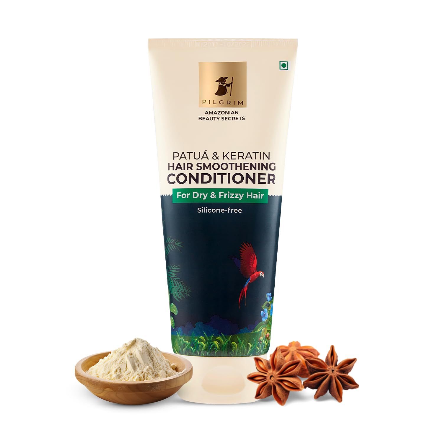 Pilgrim Keratin Smoothing Conditioner | Softens Frizzy Hair